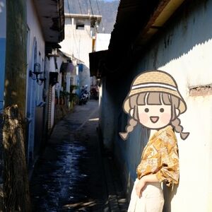 Vintage Patterned Button-Up Shirt